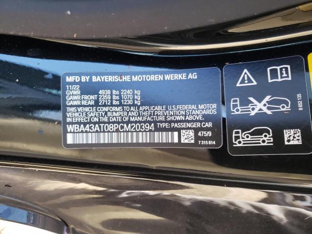WBA43AT08PCM20394 BMW 430xi
