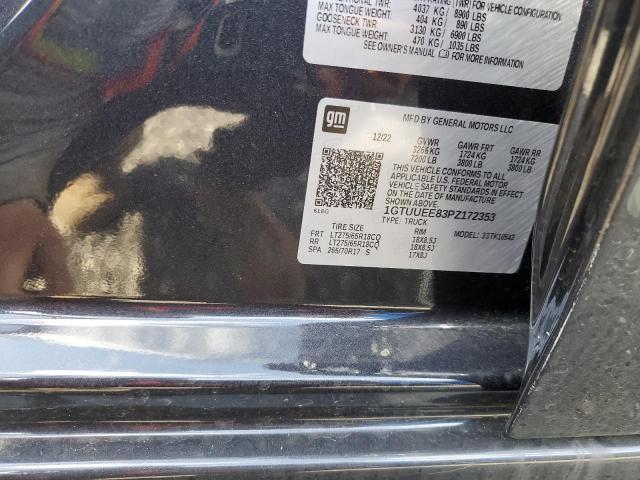 1GTUUEE83PZ172353 GMC Sierra K1500 At4