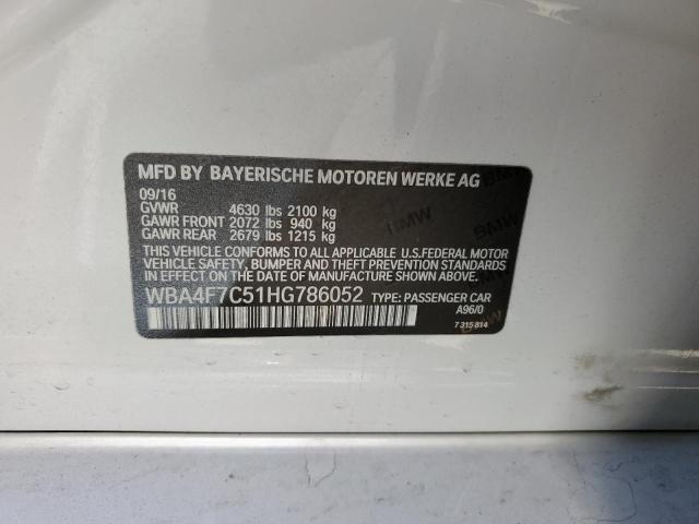 WBA4F7C51HG786052 BMW 430i Gran Coupe