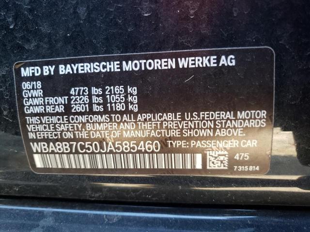 WBA8B7C50JA585460 BMW 340 XI