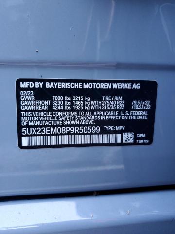 5UX23EM08P9R50599 BMW X7 Xdrive40i