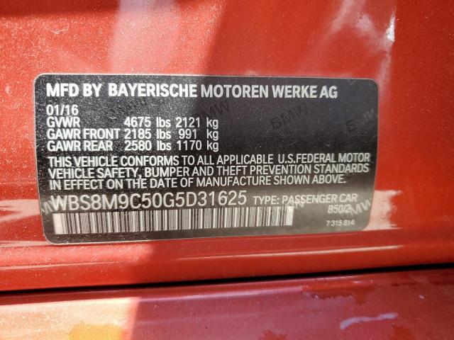 WBS8M9C50G5D31625 BMW M3