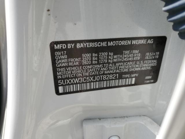 5UXXW3C5XJ0T82821 BMW X4 Xdrive28i