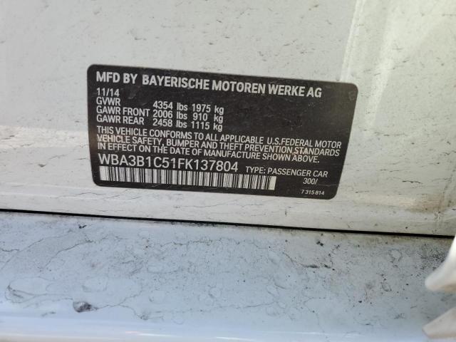WBA3B1C51FK137804 BMW 320 I