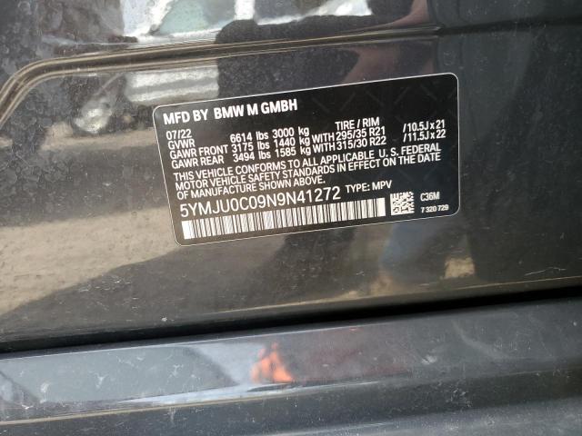 5YMJU0C09N9N41272 BMW X5 M