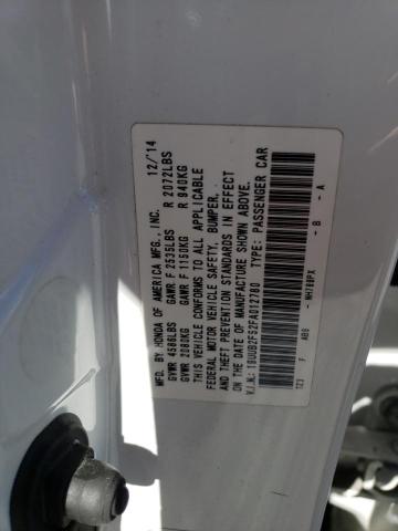 19UUB2F52FA012780 Acura TLX TECH