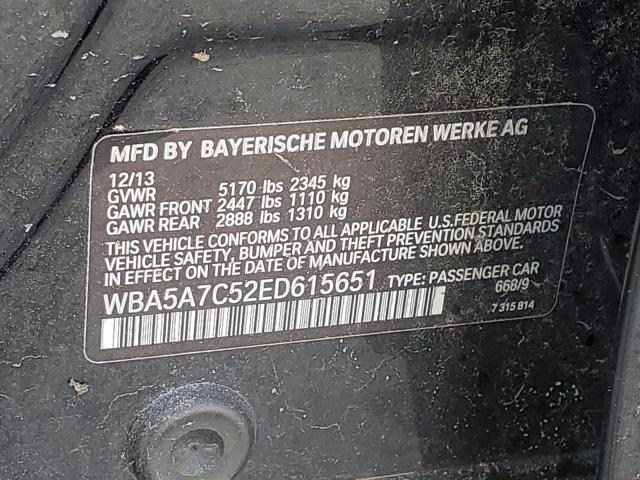WBA5A7C52ED615651 BMW 528 XI
