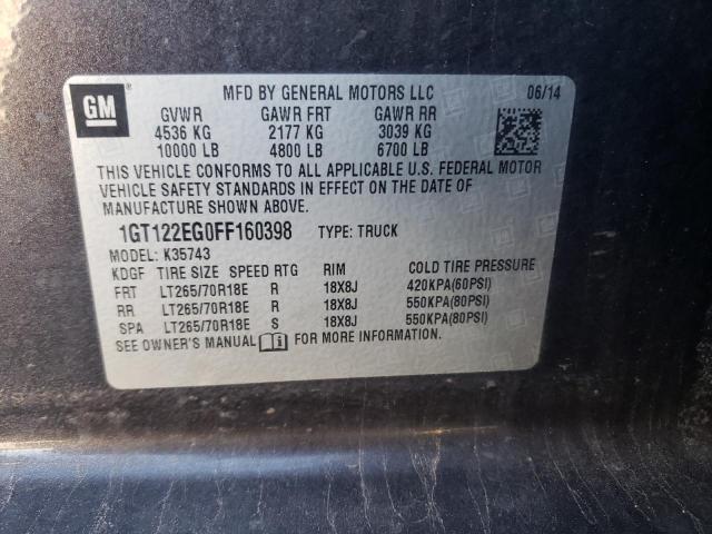 1GT122EG0FF160398 GMC Sierra K3500 Sle