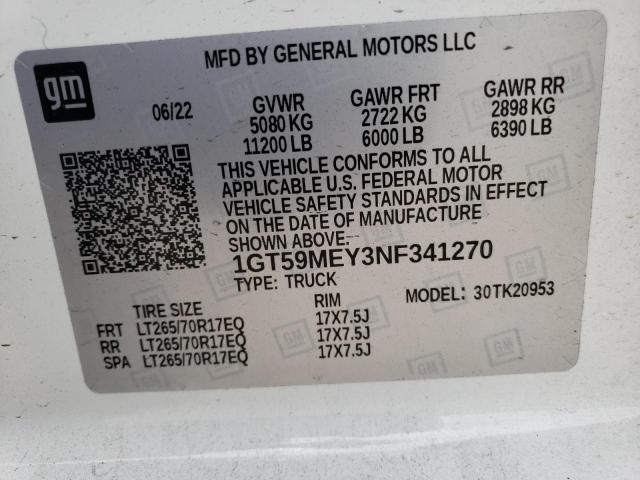 1GT59MEY3NF341270 GMC Sierra K2500 Sle
