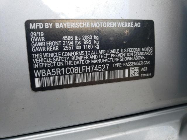 WBA5R1C08LFH74527 BMW 330I