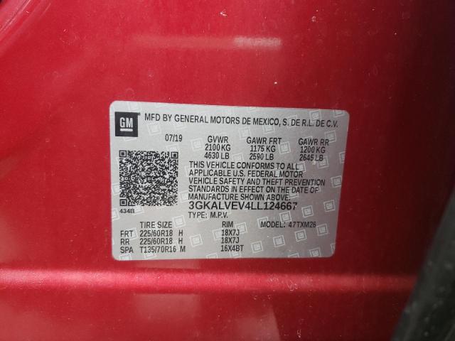 3GKALVEV4LL124667 GMC Terrain Slt