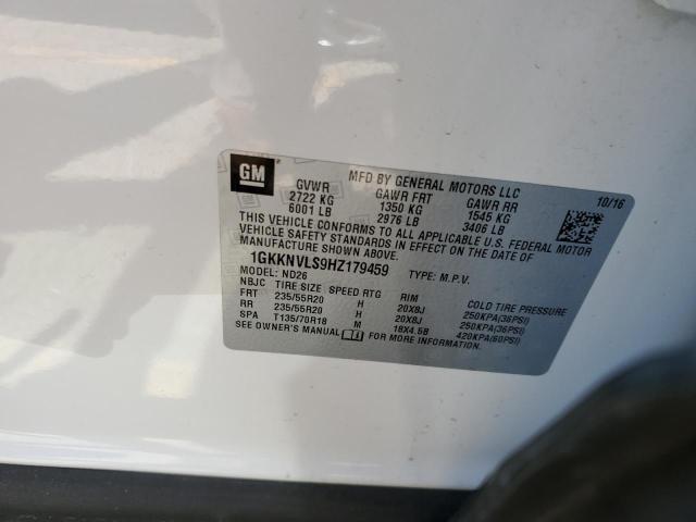 1GKKNVLS9HZ179459 GMC Acadia All Terrain