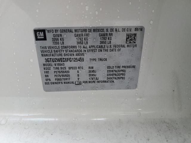 3GTU2WEC6FG125459 GMC Sierra K1500 Denali