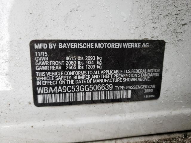 WBA4A9C53GG506639 BMW 428 I Gran Coupe Sulev