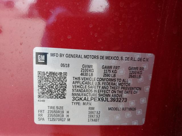 3GKALPEX9JL393273 GMC Terrain Slt