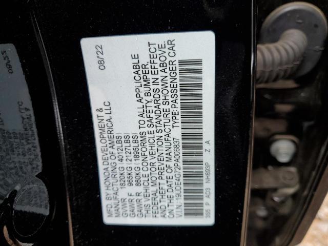 19UDE4G72PA006837 Acura Integra A-spec Tech