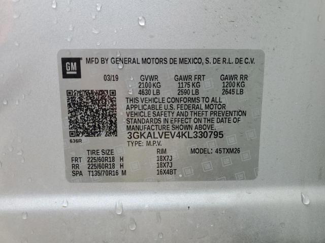 3GKALVEV4KL330795 GMC Terrain Slt