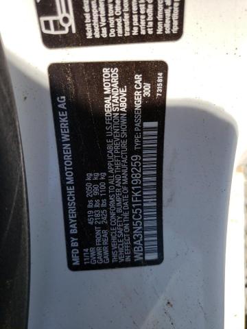 WBA3N5C51FK198259 BMW 428 XI