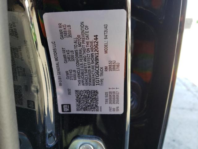 1GTG6CEN9N1206244 GMC Canyon Elevation