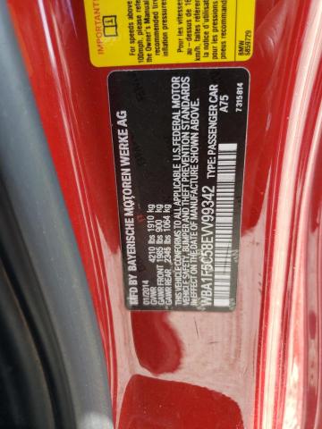 WBA1F5C58EVV99342 BMW 228 I