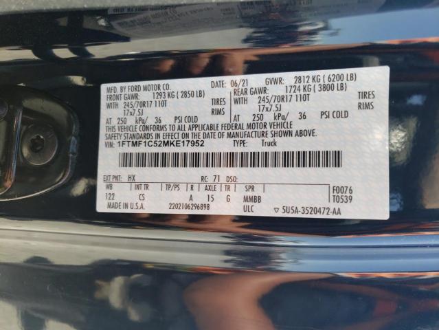 1FTMF1C52MKE17952 Ford F150
