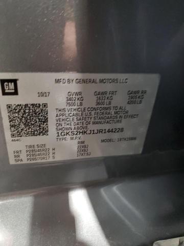 1GKS2HKJ1JR144228 GMC YUKON XL DENALI