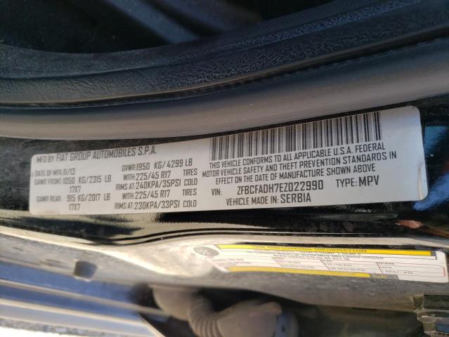 ZFBCFADH7EZ022990 Fiat 500L TREKKING