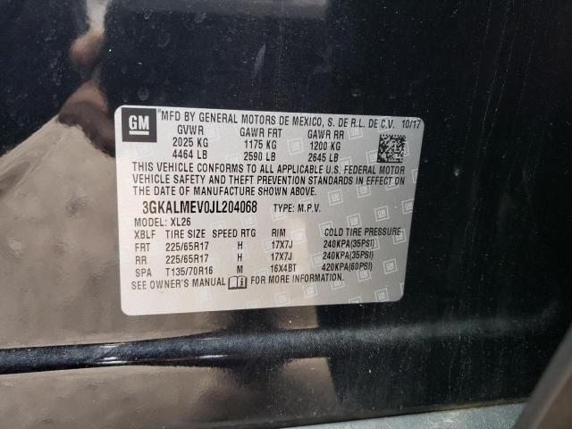 3GKALMEV0JL204068 GMC Terrain Sle
