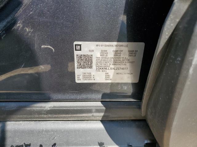 1GKKNLLSXLZ174977 GMC Acadia At4