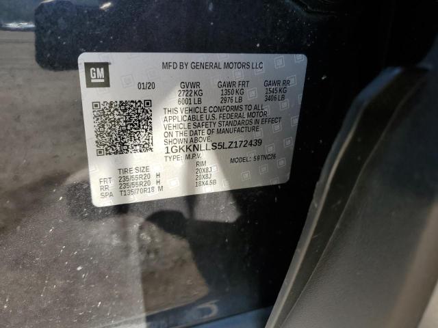 1GKKNLLS5LZ172439 GMC Acadia At4