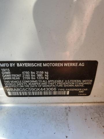 WBA8G5C59GK443066 BMW 328 XI