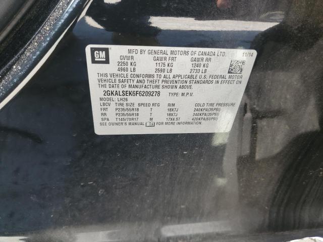 2GKALSEK6F6209278 GMC Terrain Slt