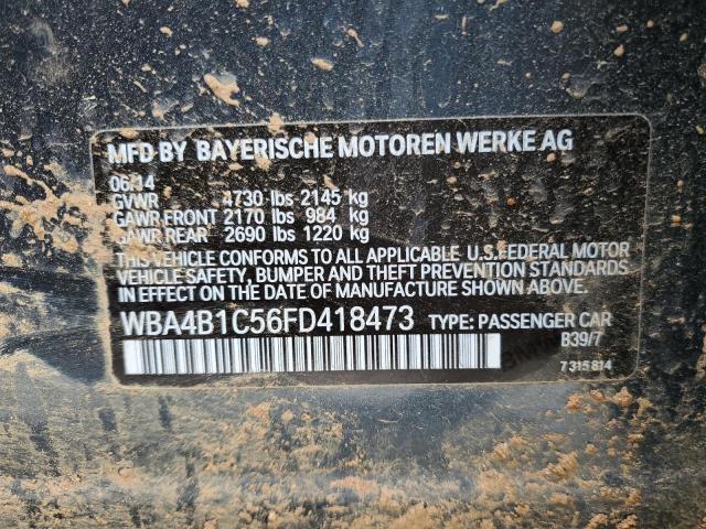 WBA4B1C56FD418473 BMW 435 I Gran Coupe