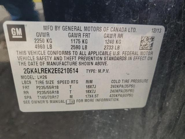 2GKALREK2E6210614 GMC Terrain Sle