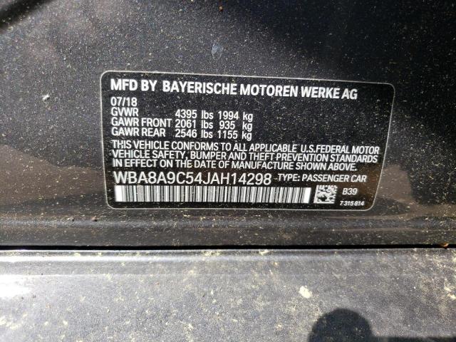 WBA8A9C54JAH14298 BMW 320 I