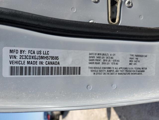 2C3CDXGJ3MH579595 Dodge Charger Scat Pack