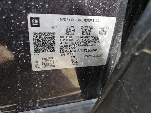 1GKKNULS3JZ186892 GMC Acadia Slt-1