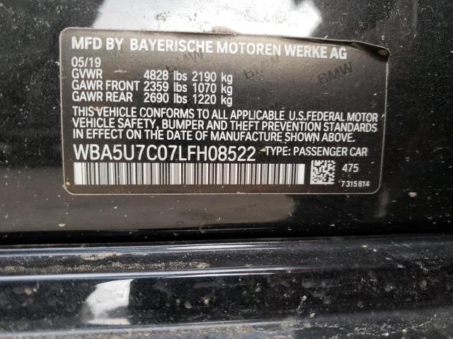 WBA5U7C07LFH08522 BMW M340I