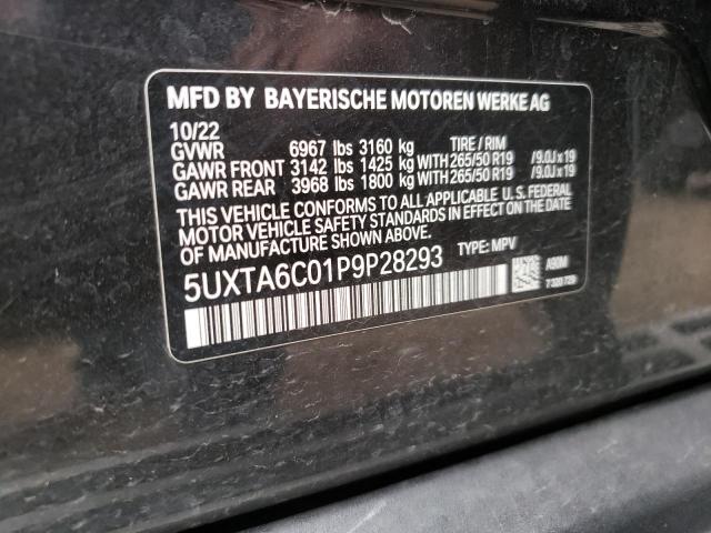 5UXTA6C01P9P28293 BMW X5 Xdrive45e