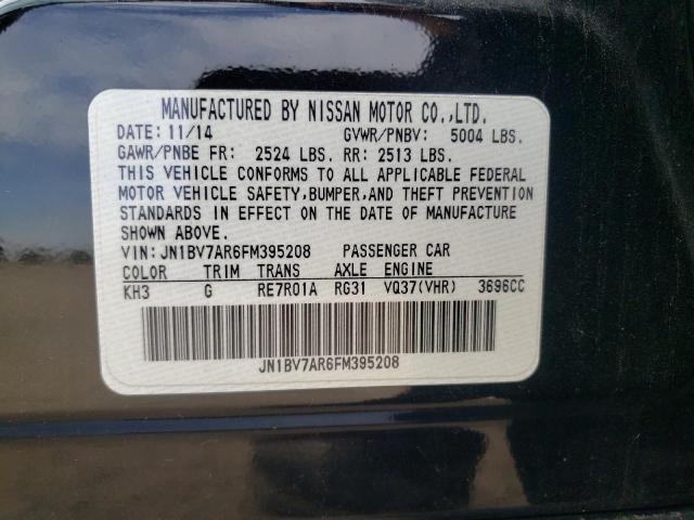 JN1BV7AR6FM395208 Infiniti Q50 BASE