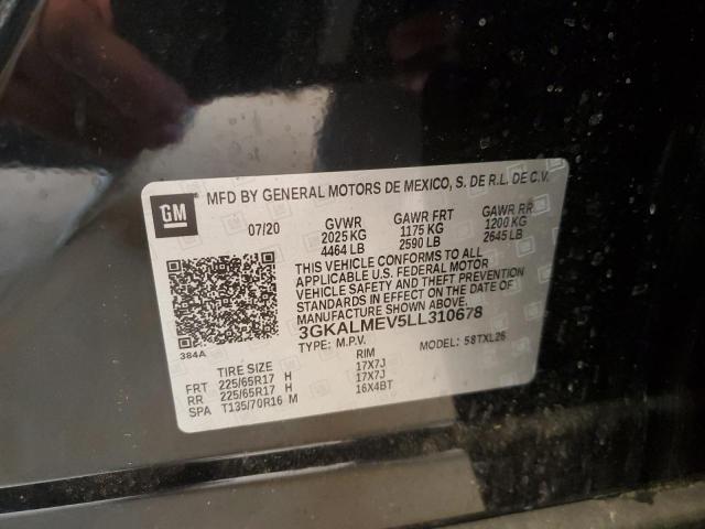 3GKALMEV5LL310678 GMC Terrain Sle