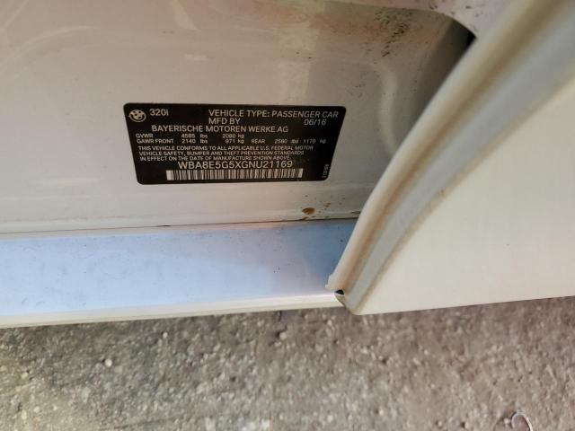 WBA8E5G5XGNU21169 BMW 320 XI