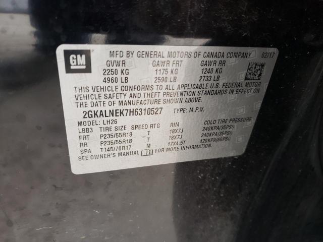 2GKALNEK7H6310527 GMC Terrain Sle