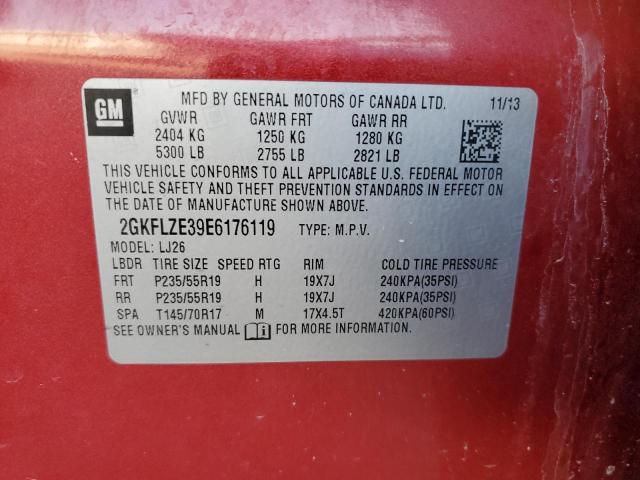 2GKFLZE39E6176119 GMC Terrain Denali