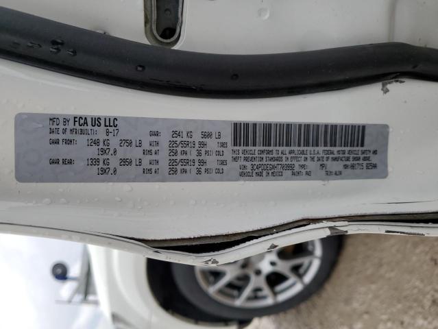 3C4PDDEGXHT703992 Dodge JOURNEY GT