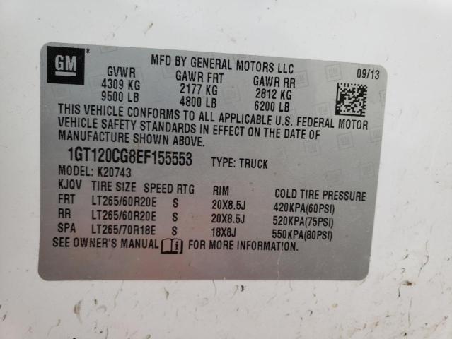 1GT120CG8EF155553 GMC Sierra K2500 Sle