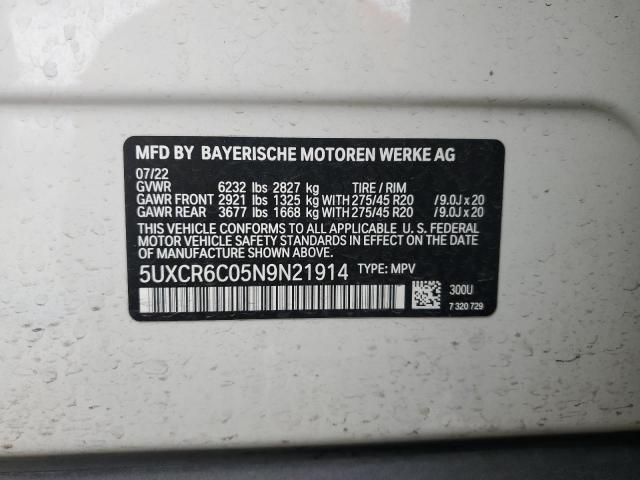 5UXCR6C05N9N21914 BMW X5 Xdrive40i