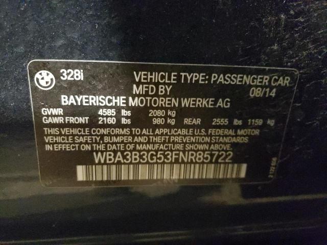 WBA3B3G53FNR85722 BMW 328 XI