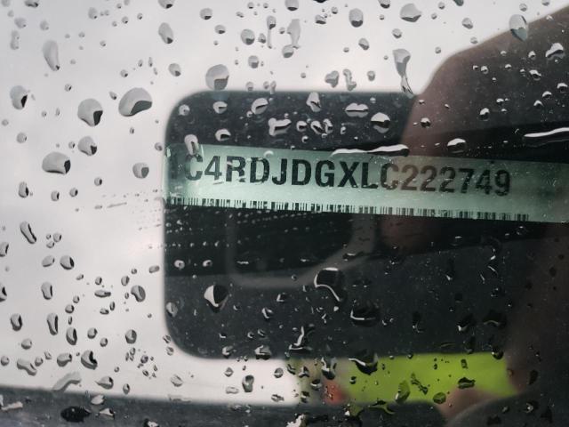 1C4RDJDGXLC222749 Dodge DURANGO GT