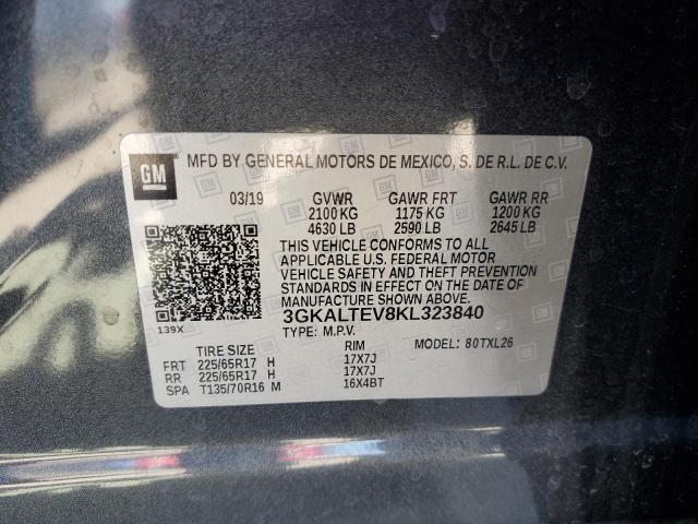 3GKALTEV8KL323840 GMC Terrain Sle